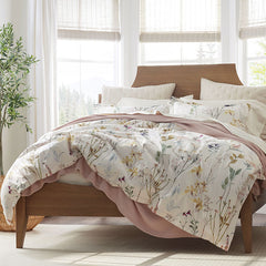 Peyton Premium Smooth Sateen Bed Sheet Set - Multi, Twin