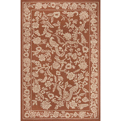 Arboretum Wool Rug - Aviary Amber, 5' x 7' 6"