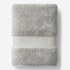 Sterling Supima® Cotton Bath Sheet - Light Gray