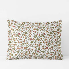 Garden Florals Premium Smooth Wrinkle-Free Sateen Sham - Cream Multi, Standard