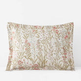 Julienne Classic Cool Cotton Percale Reversible Sham - Mini Floral Taupe, Standard