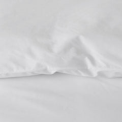 Solid Border Classic Cool Cotton Percale Sham - Thyme, Euro