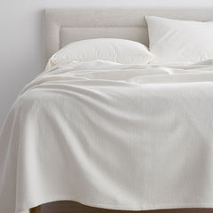 Organic Cotton Blanket - Natural, Twin/Twin XL