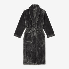 Womens Robes - Dark Gray, XL