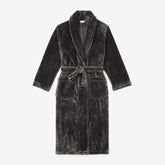 Womens Robes - Dark Gray, XS