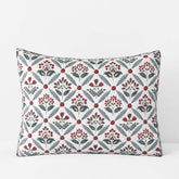 Elderberry Reversible Quilted Sham - White, Standard