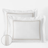 Hewett Luxe Smooth Egyptian Cotton Sateen Sham - Taupe, King