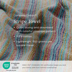 Stripe Bath Towel - Multi