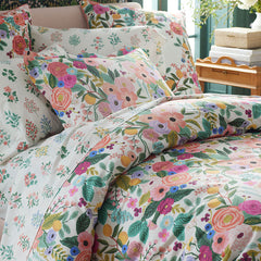 Garden Party Classic Cool Cotton Percale Comforter - Multi, Full