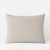 Waffle Quilted Sham - Buff, King