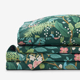 Peacock Classic Smooth Sateen Bed Sheet Set - Evergreen, Twin
