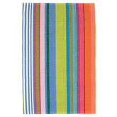 Mellie Stripe Handwoven Cotton Rug - Multi, 6' x 9'