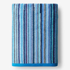 Rhythm Bath Sheet - Blue