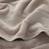 Regal Egyptian Cotton 4-Piece Bath & Hand Towel Set - Oatmeal