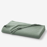 Gossamer Cotton Blanket - Thyme, Full