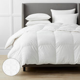 Luxe Royal Down Alternative Extra Warmth Comforter - White, Oversized King/Cal. King