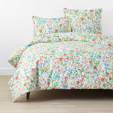 Garden Symphony Classic Cool Cotton Percale Duvet Cover - Multi, King/Cal. King