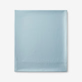Premium Smooth Supima® Cotton Wrinkle-Free Sateen Flat Bed Sheet - Cloud, Deep Pocket Queen