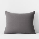 T-Shirt Soft Jersey Knit Sham - Dark Gray, King