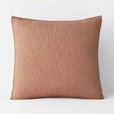 Voile Sham - Clay, Euro