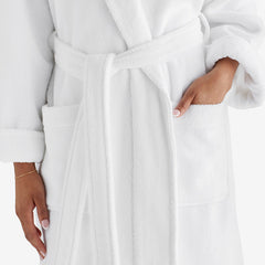 Women's Short Robe - Indigo, L