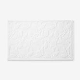 Flatwoven Textured Bath Mat - Leaves, 21 in. x 34 in.