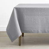 Solid Linen Tablecloth - Pearl Gray