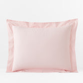 Classic Cool Organic Cotton Percale Solid Sham - Petal Pink, King