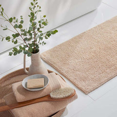 Plush Spa Solid 4-Piece Bath & Hand Towel Set - Antique Beige