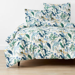 Peacock Classic Smooth Sateen Comforter - Ivory Multi, King/Cal. King