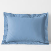 Classic Cool Cotton Percale Sham - Porcelain Blue, King