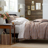 Classic Plaids Yarn-Dyed Cotton Duvet Cover - Harbor Plaid, Twin/Twin XL
