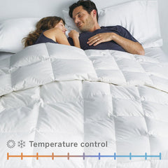 Premium LoftAIRE™ Down Alternative Medium To Extra Warmth Comforter - White, Full/Queen