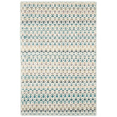 Poppy Handwoven Wool Rug - Blue, 8' x 10'