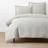 Leonie Duvet Cover - Green, Full/Queen