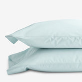 Classic Cool Cotton Percale Pillowcase Set - Pale Blue, Standard