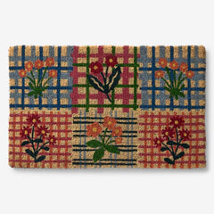 Summer Novelty Coir Doormat - Flower Patch, 24 in. x 36 in.
