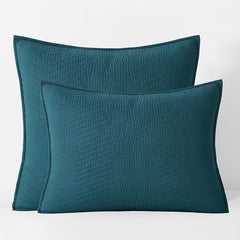 Voile Sham - Teal, King