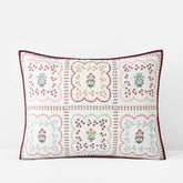 Lottie Quilted Sham - Ivory, Standard