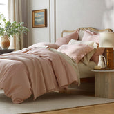 Premium Smooth Supima® Cotton Wrinkle-Free Sateen Sham - Rose, Euro