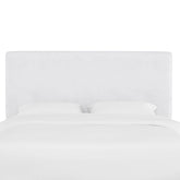 Tribeca Velvet Headboard - White