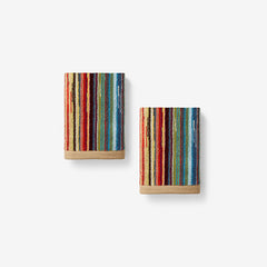 Rhythm Washcloths, Set of 2 - Multi