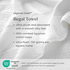 Regal Egyptian Cotton 6-Piece Bath Set - Golden Honey