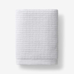 Textured Dot Bath Towel - Silver