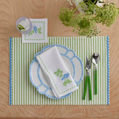 Pastello Flatware, Set of 3 - Green