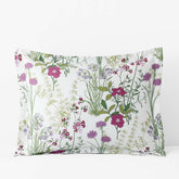 Bloom Meadow Classic Smooth Sateen Sham - White Multi, King