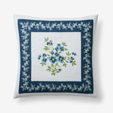 Suhana Decorative Square Pillow Cover - Blue, 20 in. x 20 in.