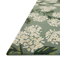 Joie Wool Rug - Hydrangea Sage, 2' 6" x 7' 6" Runner