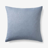 Texture Decorative Square Pillow Cover - Dusty Blue, 20 in. x 20 in.