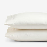 Classic Smooth Sateen Solid Pillowcase Set - Ivory, Standard